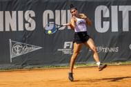 Zucchini in action at the 2024 ITF World Tennis Tour - W75 Grado - Source: Getty